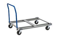 Little Giant Pdh-4848-6Ph-Lr Pallet Dollies, 48"W X 48"L, 3600 Lb Capacity