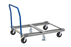 Little Giant Pdh42-6Ph-2Fllr Pallet Dollies, 42"W X 48"L, 3600 Lb Capacity
