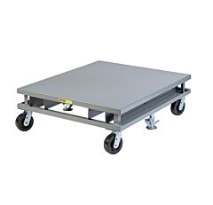 Little Giant Pds-40-6Phfp2Fl Pallet Dolly With Fork Pockets, 40"W X 48"L, 3600 Lb Capacity