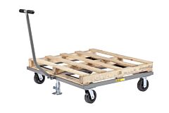 Little Giant Pdt-4248-6Phfl Pallet Dolly With T-Handle, 42"W X 48"L, 3600 Lb Capacity
