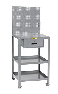 Little Giant Psr-2224-Lldrpb Shop Desk, 39" To 42"H X 22"D X 24"W, 2000 Lb Capacity