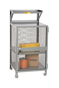 Little Giant Psx-2224-Ll Shop Desk, 39" To 42"H X 22"D X 24"W, 2000 Lb Capacity