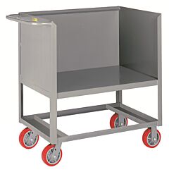 Little Giant Rp3S-2436-6Py Raised Platform Box Truck, 24"W X 36"L, 2000 Lb Capacity