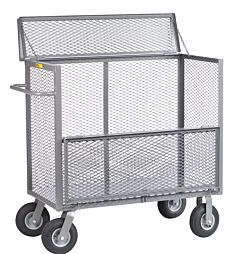 Little Giant Sb-2448-9P Security Box Trucks, 24"W X 48"L, 1200 Lb Capacity