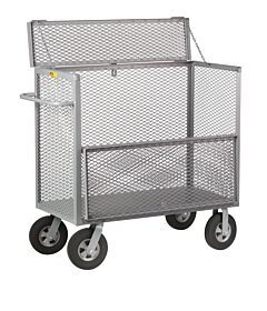 Little Giant Sb-2460-10Sr Security Box Trucks, 24"W X 60"L, 1500 Lb Capacity