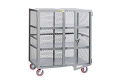 Little Giant Sc2-3048-6Ppy Heavy-Duty Mobile Storage Locker, 30"W X 48"L, 2000 Lb Capacity