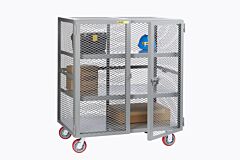 Little Giant Sc2-3072-6Ppy Heavy-Duty Mobile Storage Locker, 30"W X 72"L, 2000 Lb Capacity