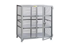 Little Giant Sc2-3072-Nc Visible Contents Welded Storage Lockers, 30"W X 72"L