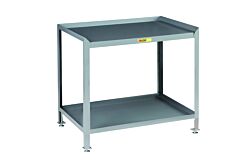 Little Giant Sw-2436-Ll Stationary Steel Workstation, 39" To 42"H X 24"D X 36"W, 2000 Lb Capacity