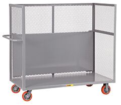 Little Giant T1-3048-6Py-Ds Drop Shelf Trucks, 30"W X 48"L, 3600 Lb Capacity