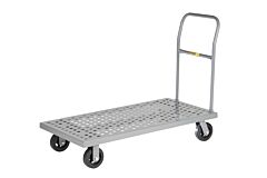 Little Giant T520-P-1H Perforated Steel Deck Platform Truck, 24"W X 48"L, 1600 Lb Capacity