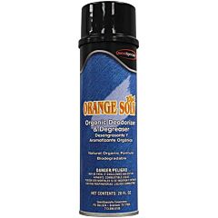 Questvapco 378016 Orange Solv Plus Organic Citrus Deodorizer & Degreaser, Case Of 12 - 20 Oz Aerosol Cans