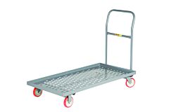 Little Giant T720-P-Lu-Ups Perforated Steel Deck Platform Truck, 24"W X 48"L, 1200 Lb Capacity
