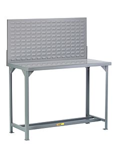 Little Giant Wst1-3072-36-Lp Fixed Height Welded Steel Workbenches, 36"H X 30"D X 72"W, 4000 Lb Capacity