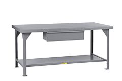 Little Giant Ww3672-Hd Heavy-Duty Workbenches, 34"H X 36"D X 72"W, 10000 Lb Capacity