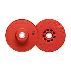 3M 638060-88656 Disc Back-Up Pad Ribbed,88656, Extra Hard, Red, 5 In