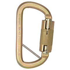 Safewaze 021-9039 Small Steel Carabiner W/Captive Pin