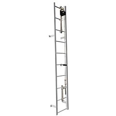 Safewaze 022-12112 Stainless Steel 30' Ladder Climb System, Complete Kit