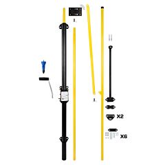 Safewaze 023-12155 20' To 27' Belmont Safety Hatch System With Flat Brackets