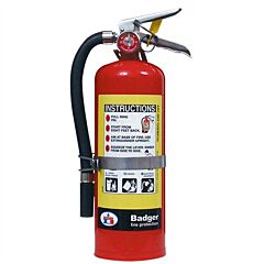 Badger 23463 Extra 5 Lb Abc Fire Extinguisher W/ Vehicle Bracket