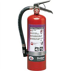 Badger 23488 Extra 5 Lb Purple K Fire Extinguisher W/ Wall Hook