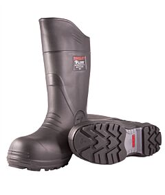 Tingley 27251 Flite 15" Safety Toe Boots, Cleated, Black/Black