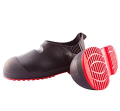 Tingley 45811 Workbrutes G2 5.5" Overshoes, Cleated, Black/Red