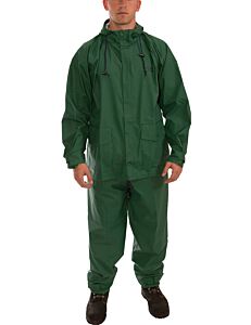 Tingley S66218 Storm-Champ 2 Piece Suit, Jacket, Waist Pants, Forest Green