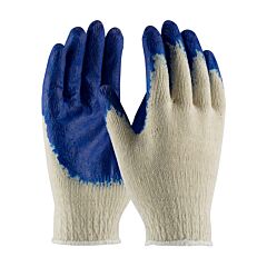Pip 39-C120/S Economy Weight Seamless Knit Cotton/Polyester Gloves With Latex Coated Smooth Grip On Palm & Fingers, Natural, Size Small