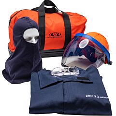 Pip 9150-5388Et/3X Ppe 2 Ar/Fr Dual Certified Kit - 8 Cal/Cm2, Navy, Size 3X-Large