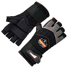 Ergodyne Proflex 910 Half-Finger Impact Gloves Wrist Support