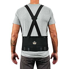 Ergodyne Proflex 1625 Elastic Back Support Brace Contoured 7.5 Back