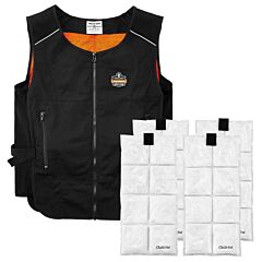 Ergodyne Chill-Its 6260 Lightweight Phase Change Cooling Vest + Packs