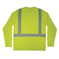 Ergodyne Chill-Its 6688 Class 2 Hi-Vis Sun Shirt Cooling Uv-Protection
