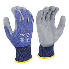 Radians Rwg588 Cut Level A8 Pu Coated Gloves, Size Medium