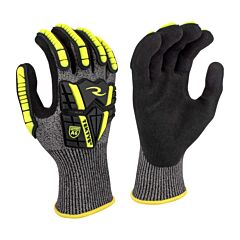Radians Rwg723 Tektye® Cut A6 Impact Work Gloves, Size Small