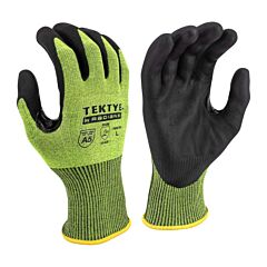 Radians Rwg755 Tektye® Cut A5 Reinforced Thumb Work Gloves, Size X-Small