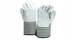 Pyramex Gl1005W Split Cowhide Full Back Leather Palm Gloves