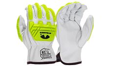Pyramex Gl3001Kb Premium Goatskin Driver Gloves Level 2 Impact