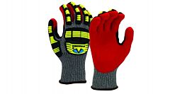 Pyramex Gl609C Nitrile Sandy A6 Cut Gloves Level 2 Impact