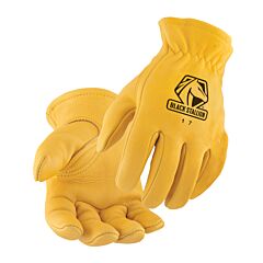 Black Stallion 17 Top Grain Elkskin Elastic Wrist Driver Gloves