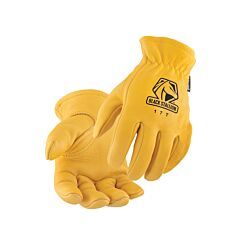 Black Stallion 17T Grain Elkskin Thinsulate Insulated Driver Gloves