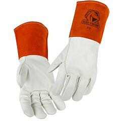 Black Stallion 25 Top Grain Cowhide Long Cuff Mig Welding Gloves