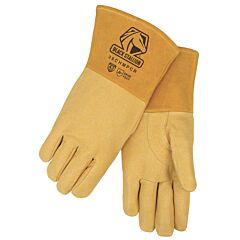 Black Stallion 39Chmpcr Grain Pigskin Quality A2 Cut Resistant Mig Welding Gloves