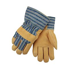 Black Stallion 5Lp Grain Pigskin Multiblend Insulated Leather Palm Work Gloves