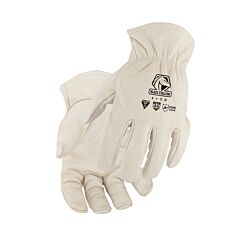 Black Stallion 91Cr Grain Cowhide A6 Cut Resistant Driver Gloves