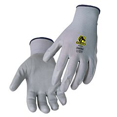 Black Stallion Gc2037-Gy Nitrile Foam Coated Palm Nylon Knit Gloves