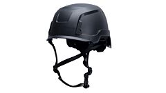 Pyramex Hpt261111 Sl T2 Safety Helmet, Ansi Type Ii, Chin Strap, Black