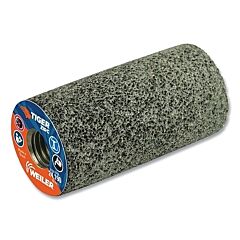 Weiler 68322 Tiger® Zirc Grinding Cone, 1.5 In Dia, 5/8 In-11 Arbor, 20 Grit, Zirconia Alumina