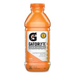 Gatorade 04790 Gatorlyte® Electrolyte Beverage, Orange, 20 Oz, 12 Ct